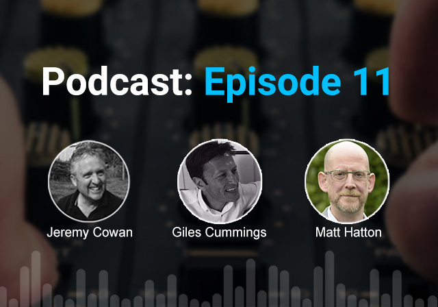 Podcast 11: Live events are coming back: But how will they change after Covid?